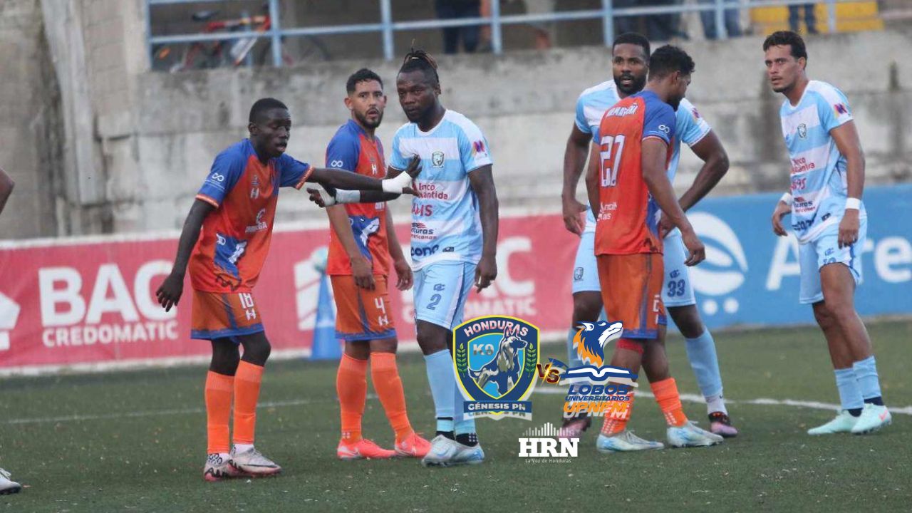 Imagen de Génesis vs Lobos UPNFM en vivo: Donde ver, marcador | Liga Nacional de Honduras