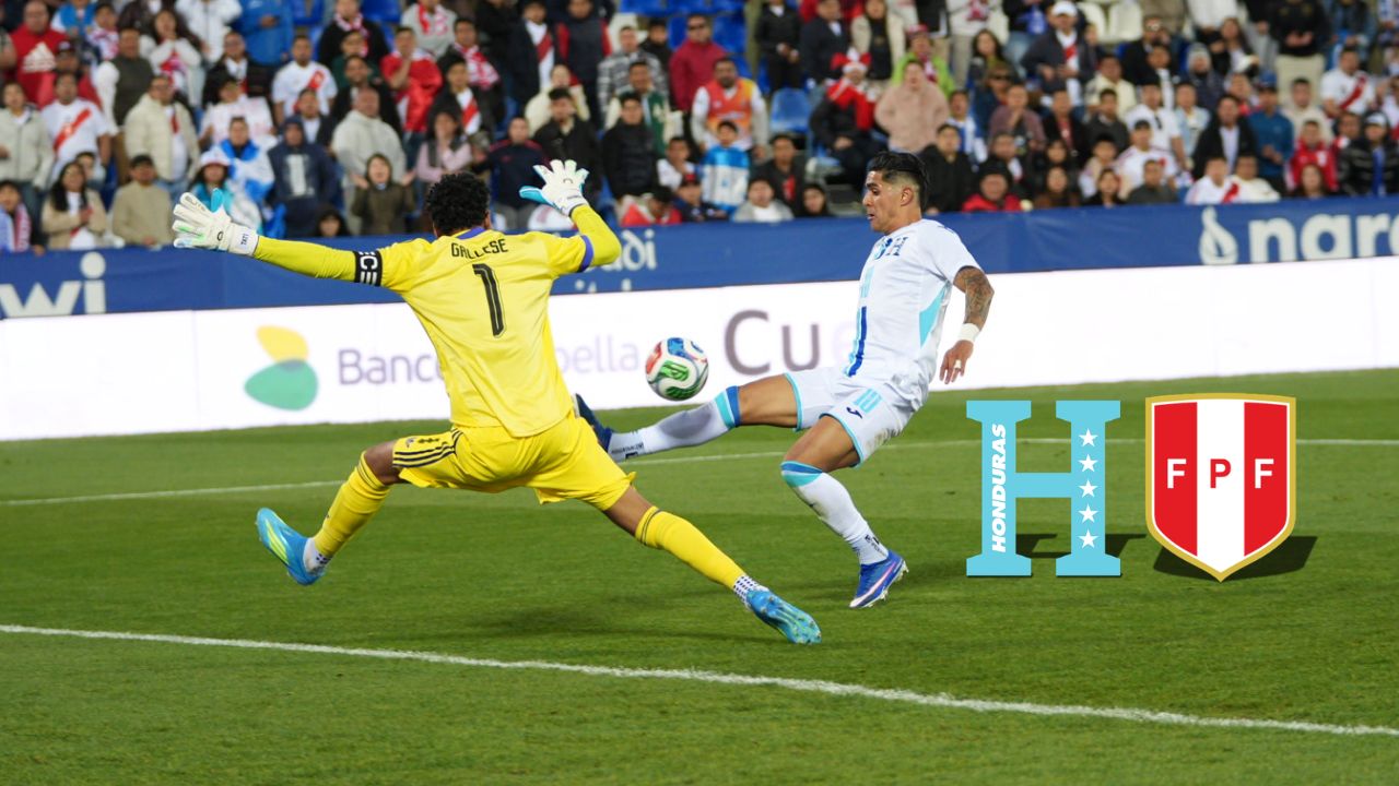 Imagen de Con goles in extremis, Honduras rescató el empate contra Perú, en debut de José Francisco Molina