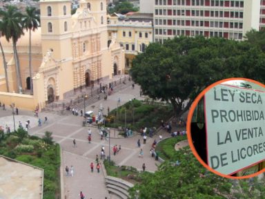 Imagen de Así se aplicará la ley seca en el Distrito Central en Semana Santa