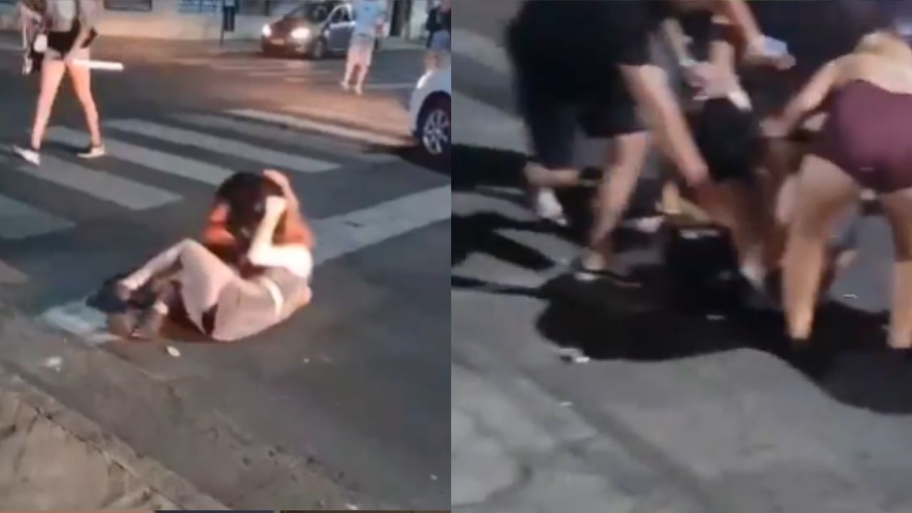 Imagen de VIDEO: 'sepárenlas', mujeres se atacan con tijeras por el amor de un macho alfa