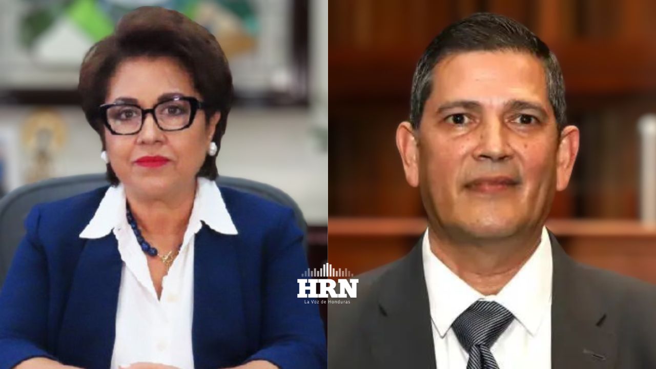 Imagen de Wagner Vallecillo, presidente interino de la CSJ, tras renuncia de Rebeca Ráquel Obando