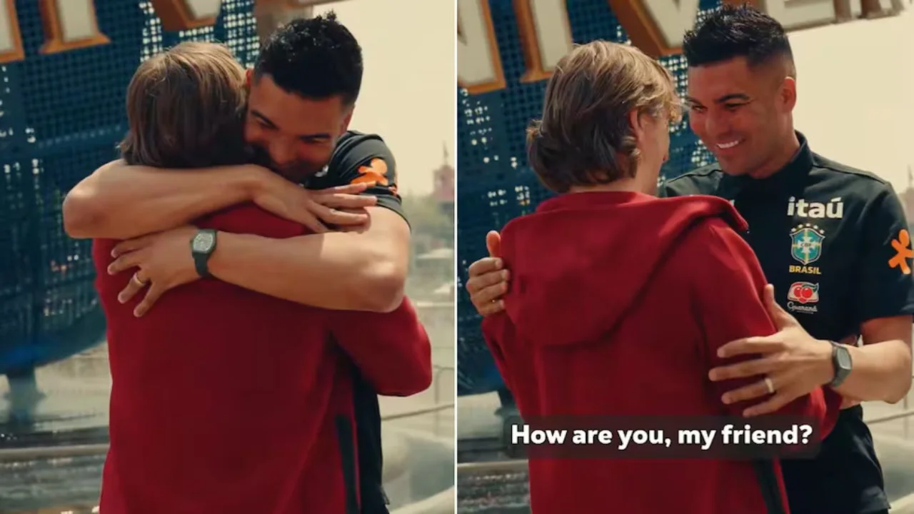 Imagen de EMOTIVO: ¡Casemiro y Luka Modrić se reencuentran en Orlando, Florida!