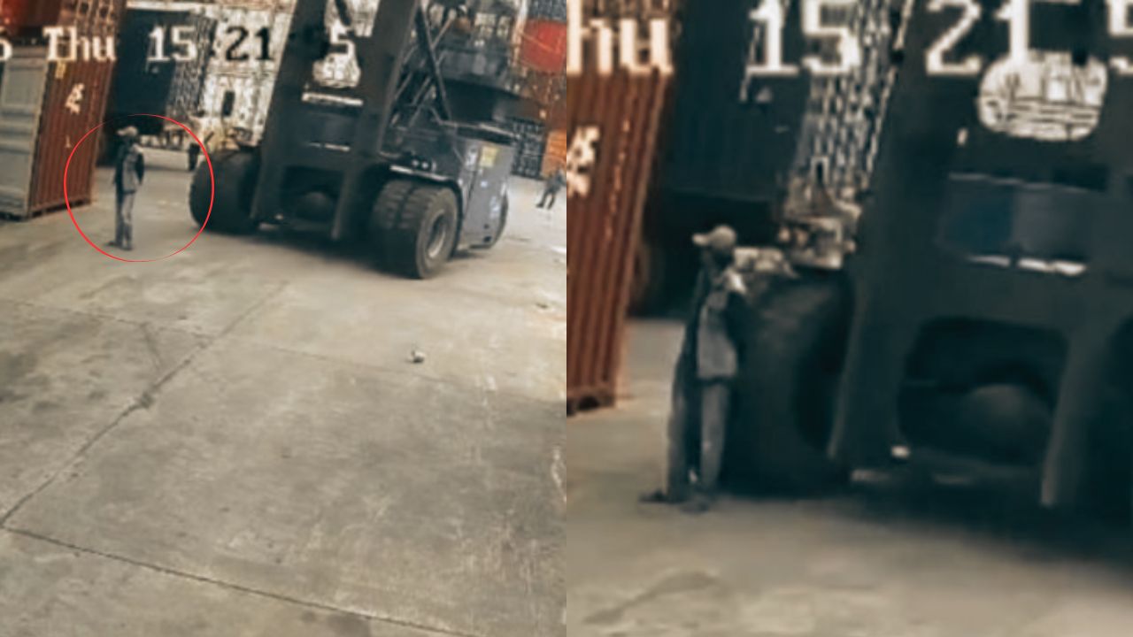Imagen principal de Vídeo sensible: Así fueron últimos segundos de trabajador aplastado por montacargas