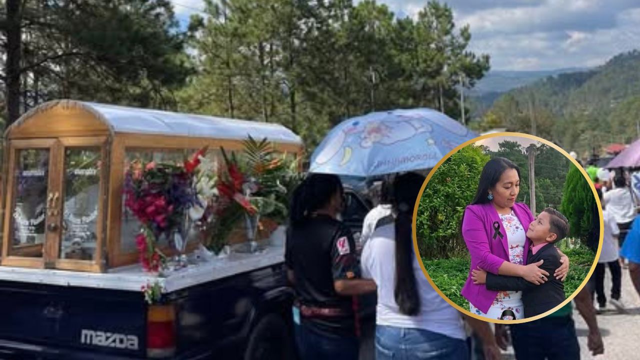 Imagen de “Despedimos a dos almas que amábamos”: Chinacla da el último adiós a madre e hijo