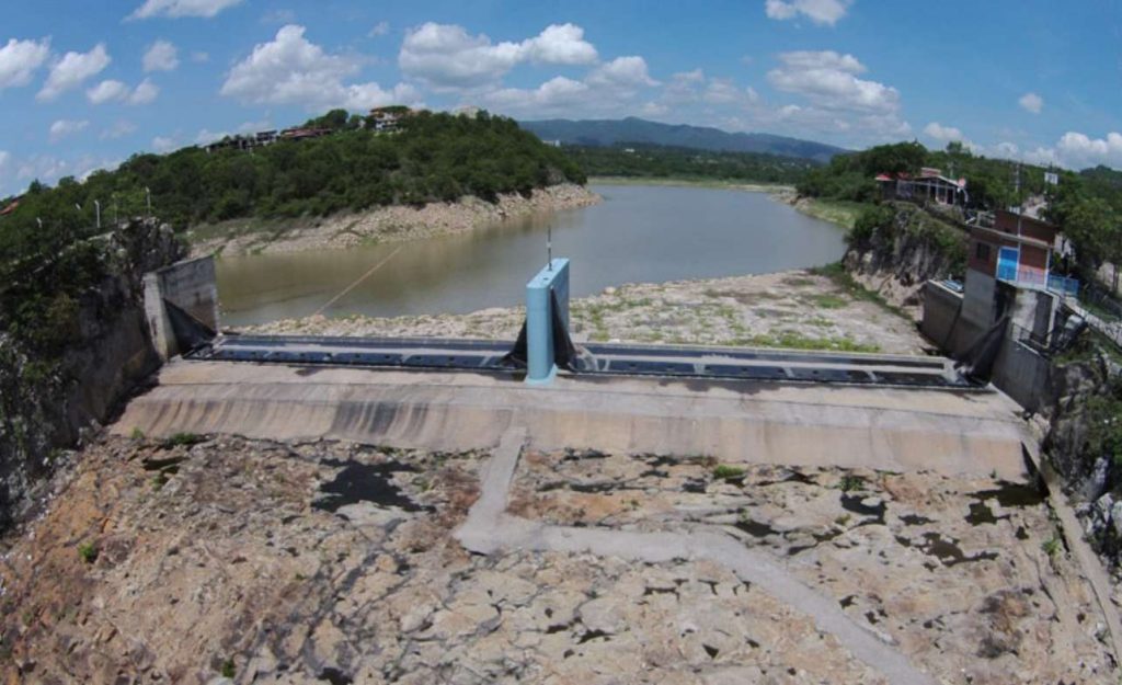 Una represa en Tegucigalpa