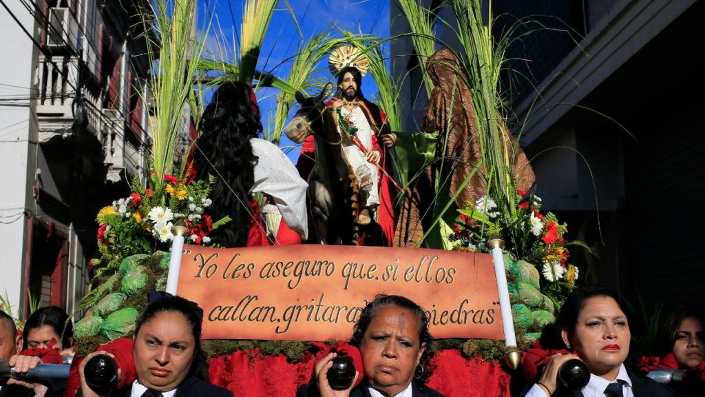 Actos religiosos en Semana Santa 2026