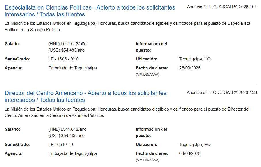 Captura de pantalla de la publicación