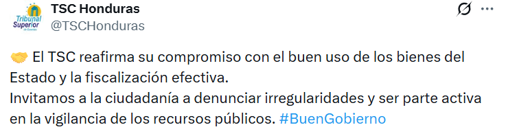 Captura de pantalla de la publicación