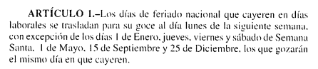 Captura de pantalla del artículo