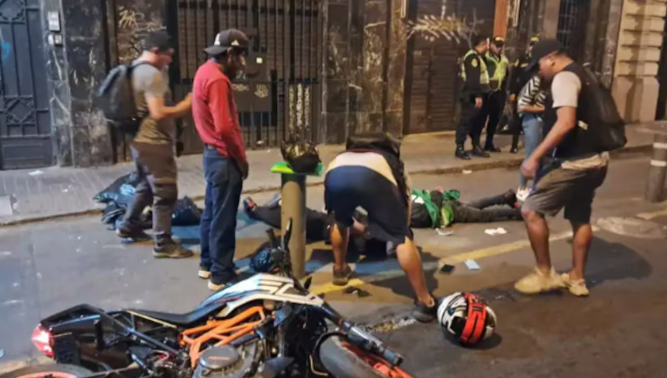 Asaltantes arrestados