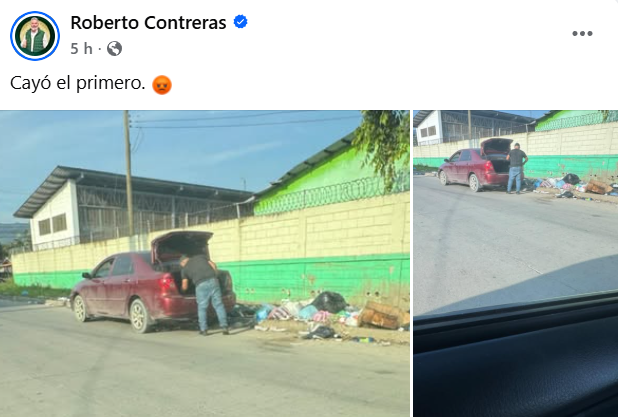 Captura de pantalla de la publicación