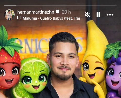 Captura de pantalla de la publicación