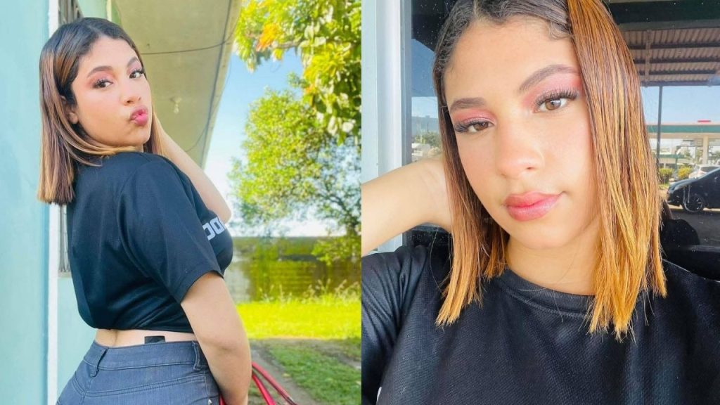 Dos fotos de la víctima