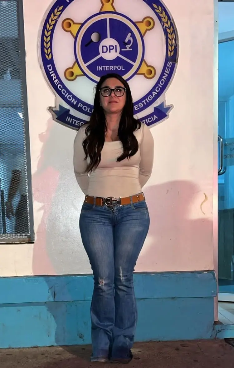 Foto de la capturada