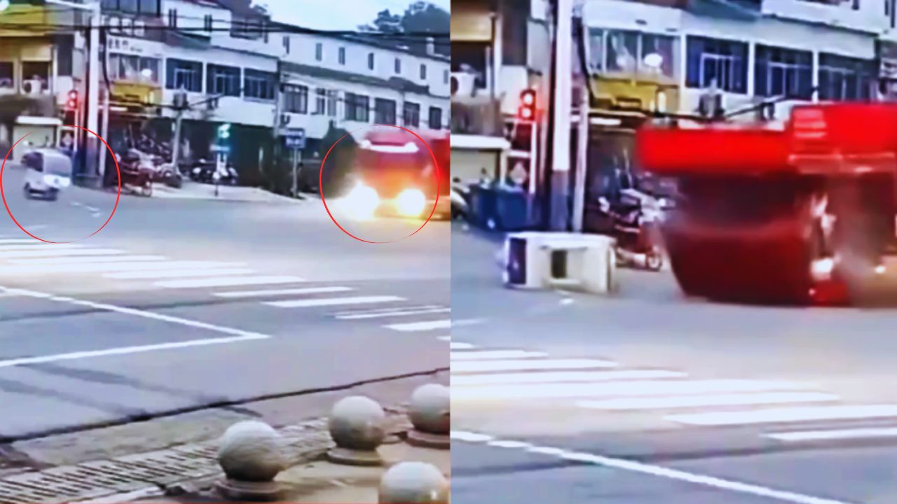 Imagen de Accidente 'por Bluetooth': así volcaron dos vehículos sin siquiera tocarse en un bulevar