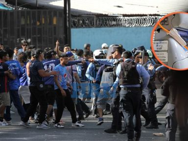 Imagen de 'Volví a la vida': aficionado se recupera tras disturbios previos al clásico capitalino