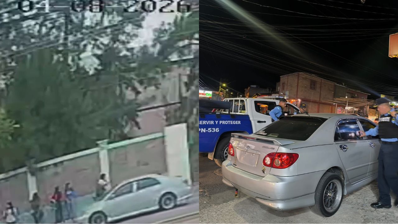 Imagen de Localizan carro y capturan a sospechosos de asalto a estudiantes de la UNAH