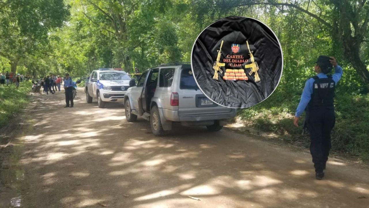 Imagen de Cártel Del Diablo en Yoro reaparece con advertencia mientras mataba a una mujer