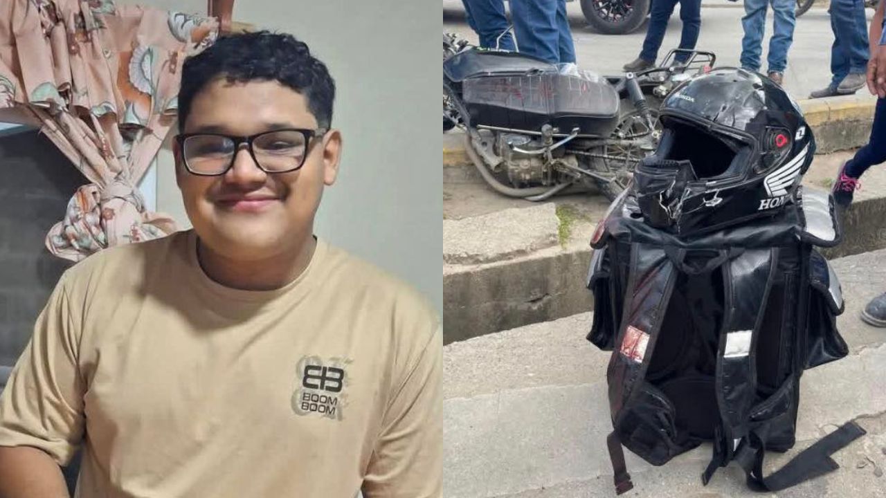 Imagen de Apagan los sueños de un joven delivery en trágico accidente en Gracias
