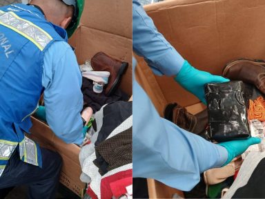 Imagen de ¡No solo era ropa! Encomienda sospechosa revela un arma y miles de municiones en Puerto Cortés