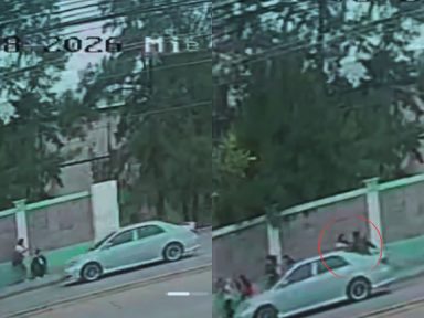 Imagen de Vídeo: Estudiantes universitarios son víctimas de asalto cuando esperaban el bus