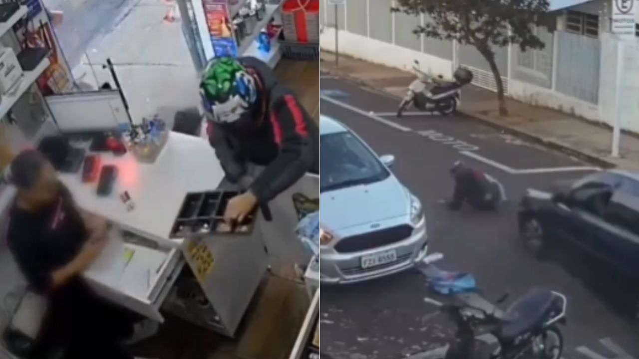 Imagen de Video: Tirotean y atropellan a ladrón que acababa de cometer  un asalto