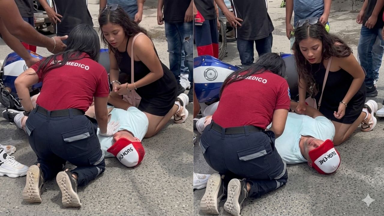 Imagen de 'Dame la clave': se hace viral mujer que exigió contraseña del celular a su esposo herido