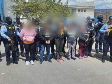 Imagen de Más de 420 mujeres han sido capturadas por nexos con maras en Honduras
