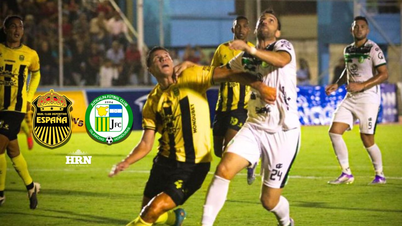 Imagen principal de Exon Arzú, en el último suspiro, le devolvió el liderato a Real España ante Juticalpa FC