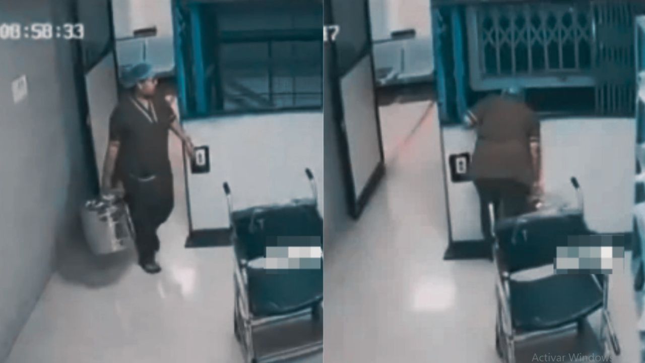 Imagen de Vídeo sensible: Trabajadora murió aplastada por ascensor en hospital