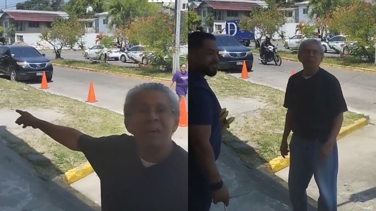 Imagen de 'Esa es área verde': Vecino explota contra iglesia que usa calle como parqueo