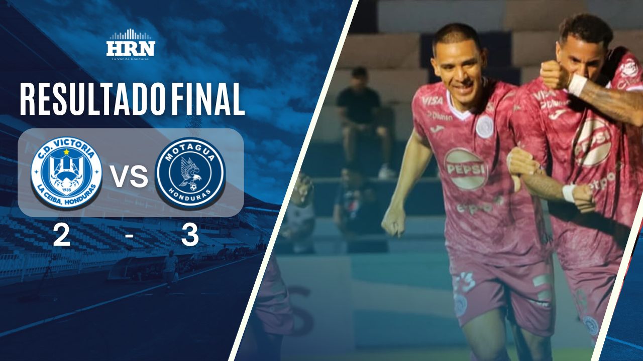 Imagen de Motagua retoma el liderato del Clausura al vencer a Victoria y lo compromete con el descenso