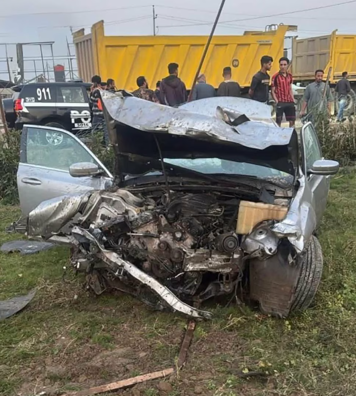 Vehículo accidentado