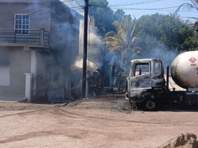 Explosión en tortillería.