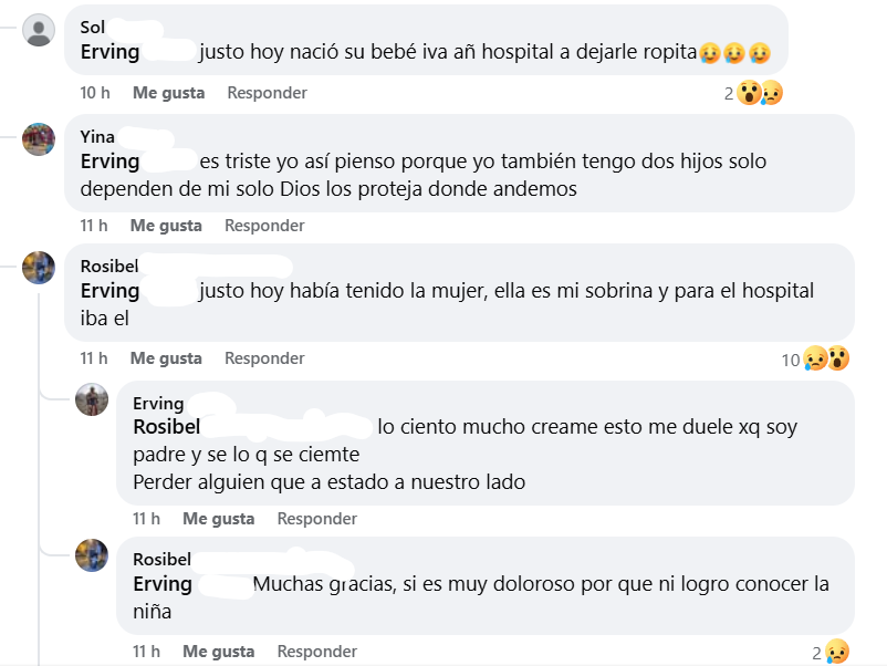 Captura de pantalla de los comentarios