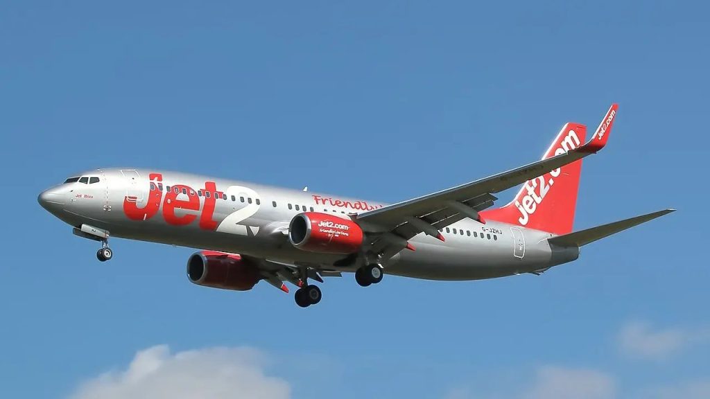 Avión de la aerolínea británica Jet2.