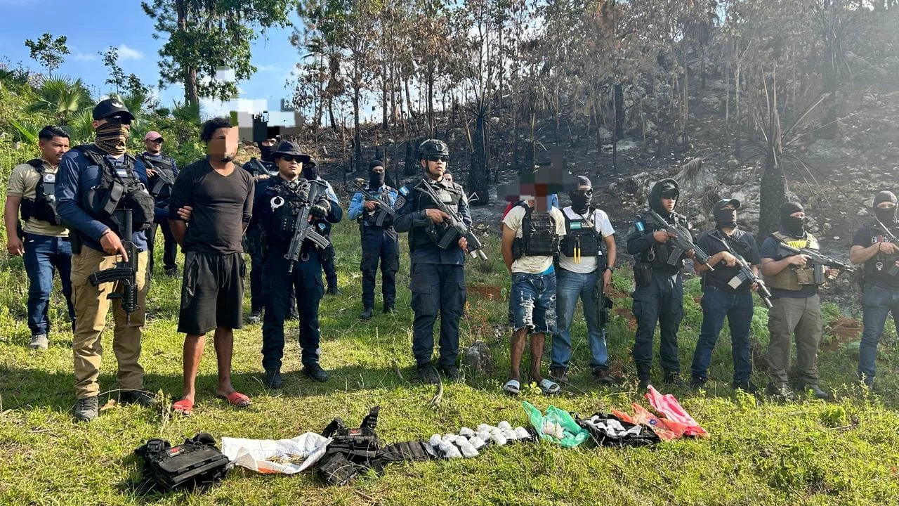Supuestos miembros del Cártel del Diablo capturados