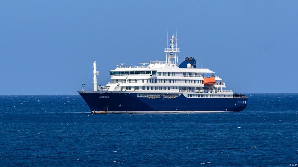 Crucero MV Hondius.