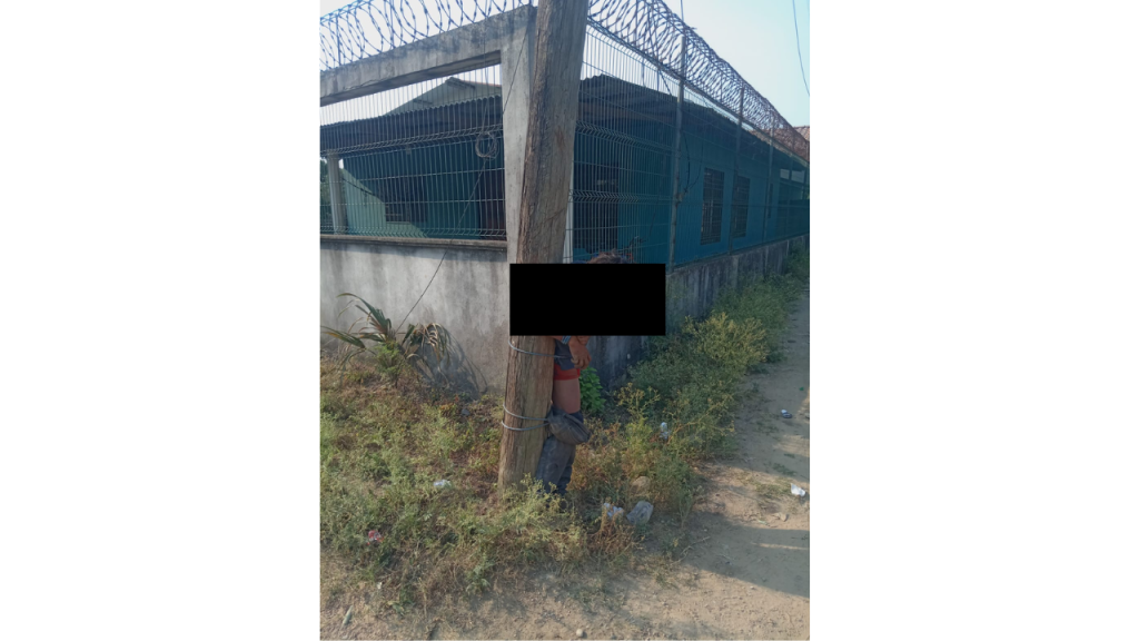 Joven encontrado muerto. 