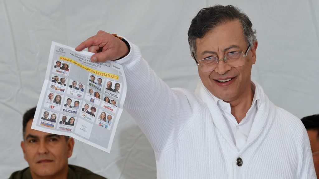 Gustavo Petro en las elecciones presidenciales de Colombia