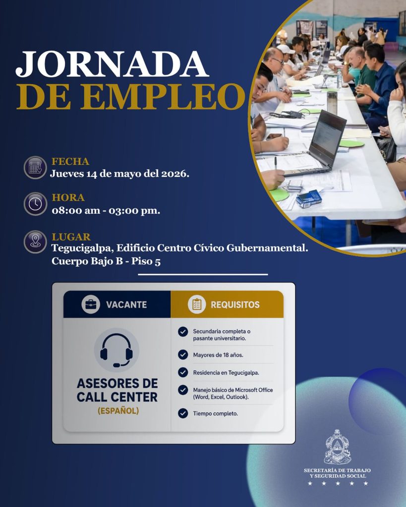 Anuncio de la jornada de empleo