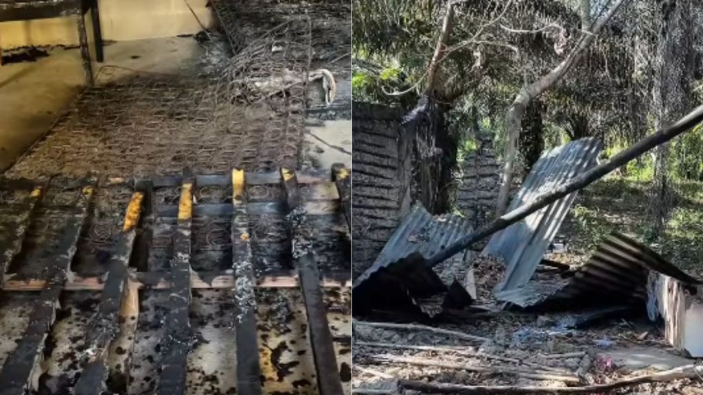 Capturas de pantalla del video previo a la masacre en Rigores, Trujillo, Colón
