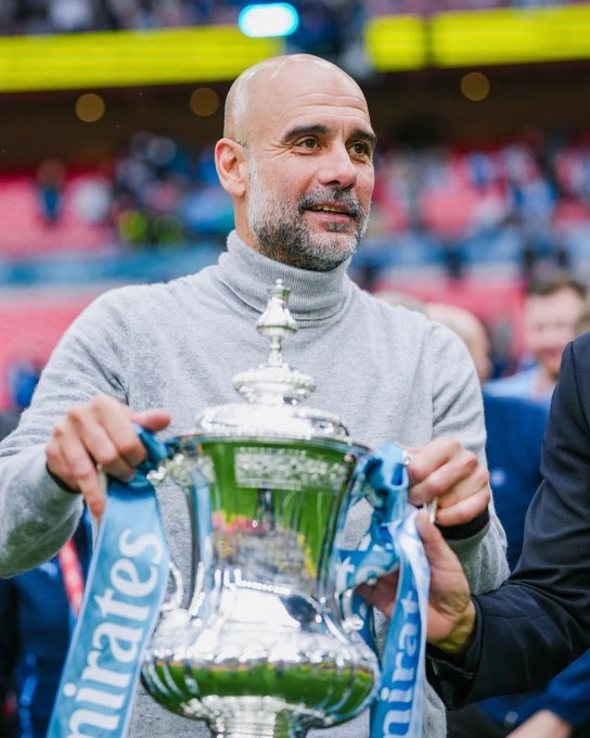 Entrenador español Pep Guardiola