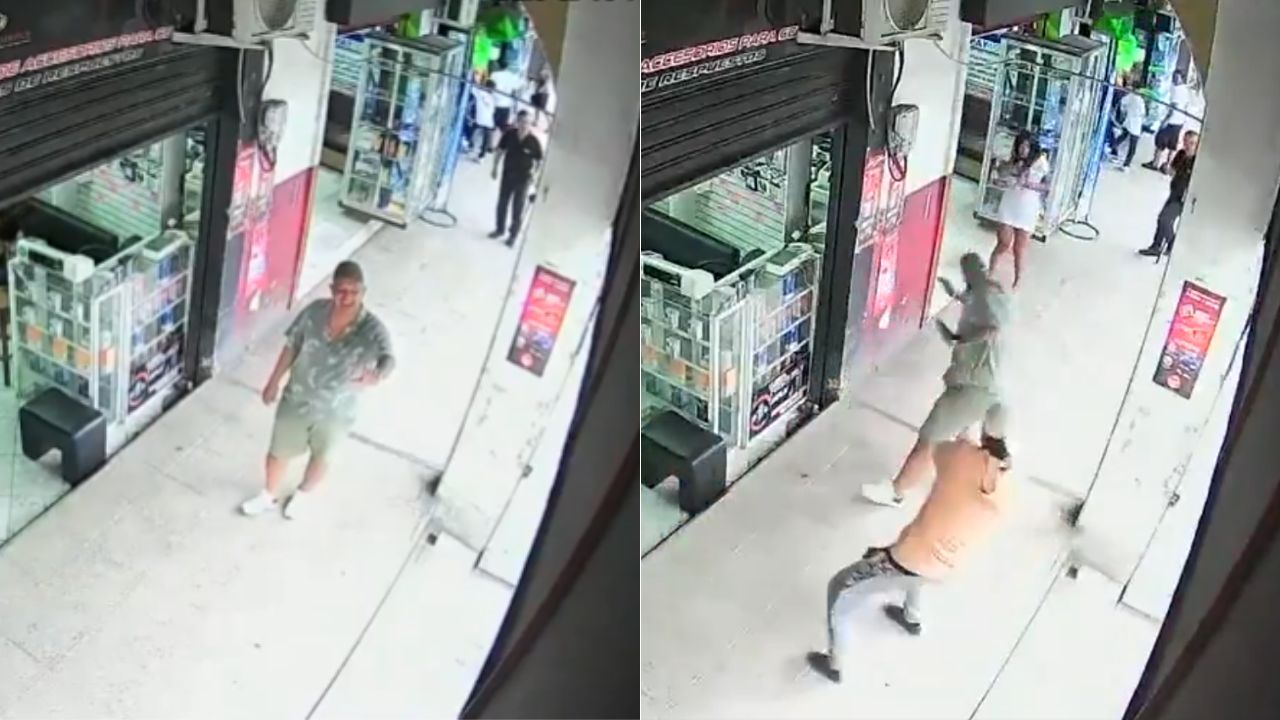 VIDEO: Comerciante reía afuera de su tienda cuando fue asesinado por sicario Imagen principal de VIDEO: Comerciante reía afuera de su tienda cuando fue asesinado por sicario