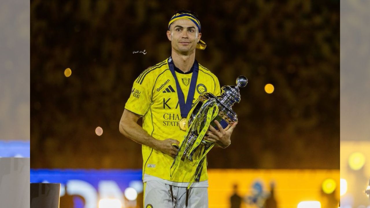Imagen de Doblete de Cristiano Ronaldo sella título de la liga Al Nassr en Arabia Saudita