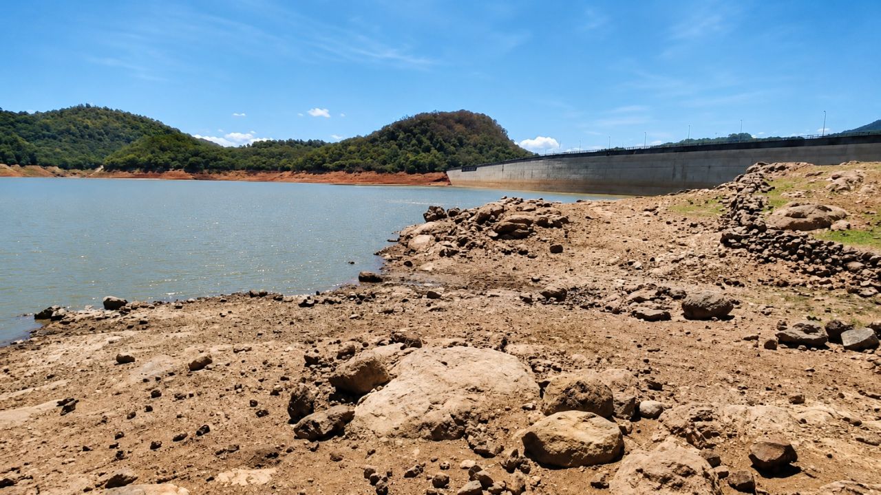 Imagen de ¿Se quedará sin agua la capital? Declaran emergencia por niveles críticos en represas