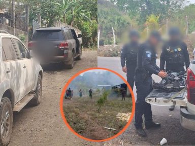Imagen de Policía de Guatemala intercepta vehículos cargados en frontera con Honduras