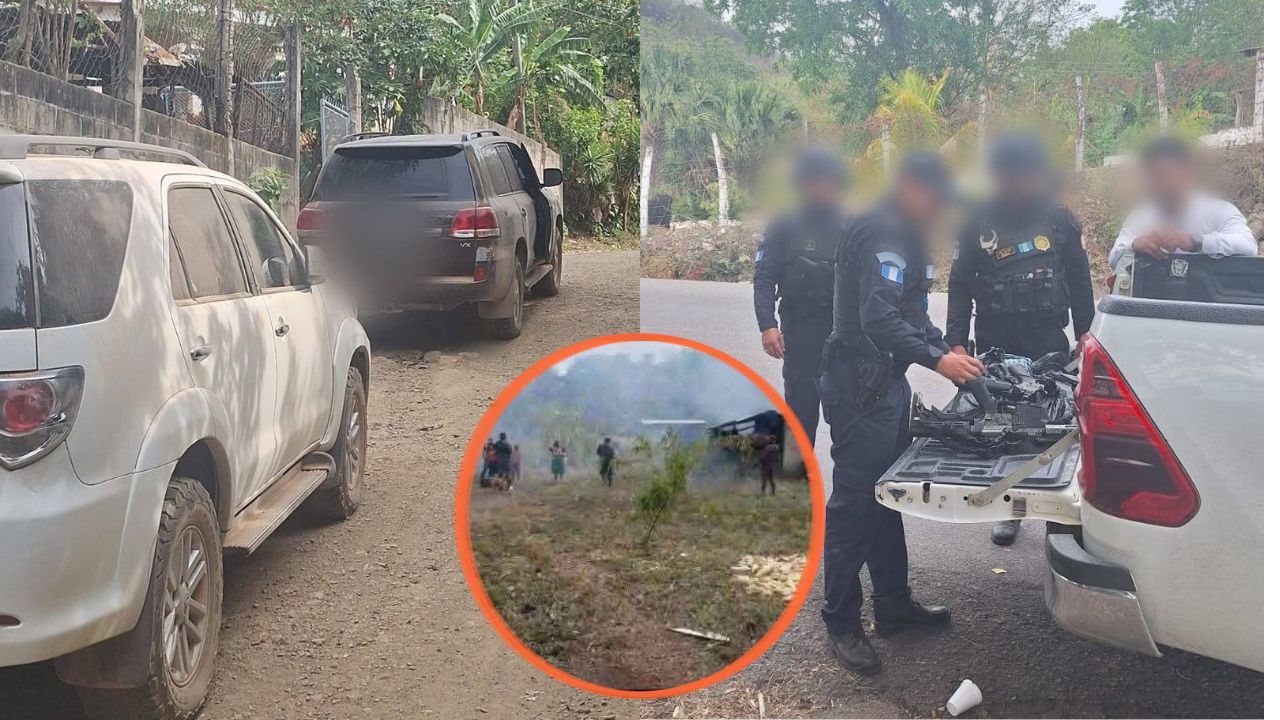 Policía de Guatemala intercepta vehículos cargados en frontera con Honduras Imagen principal de Policía de Guatemala intercepta vehículos cargados en frontera con Honduras