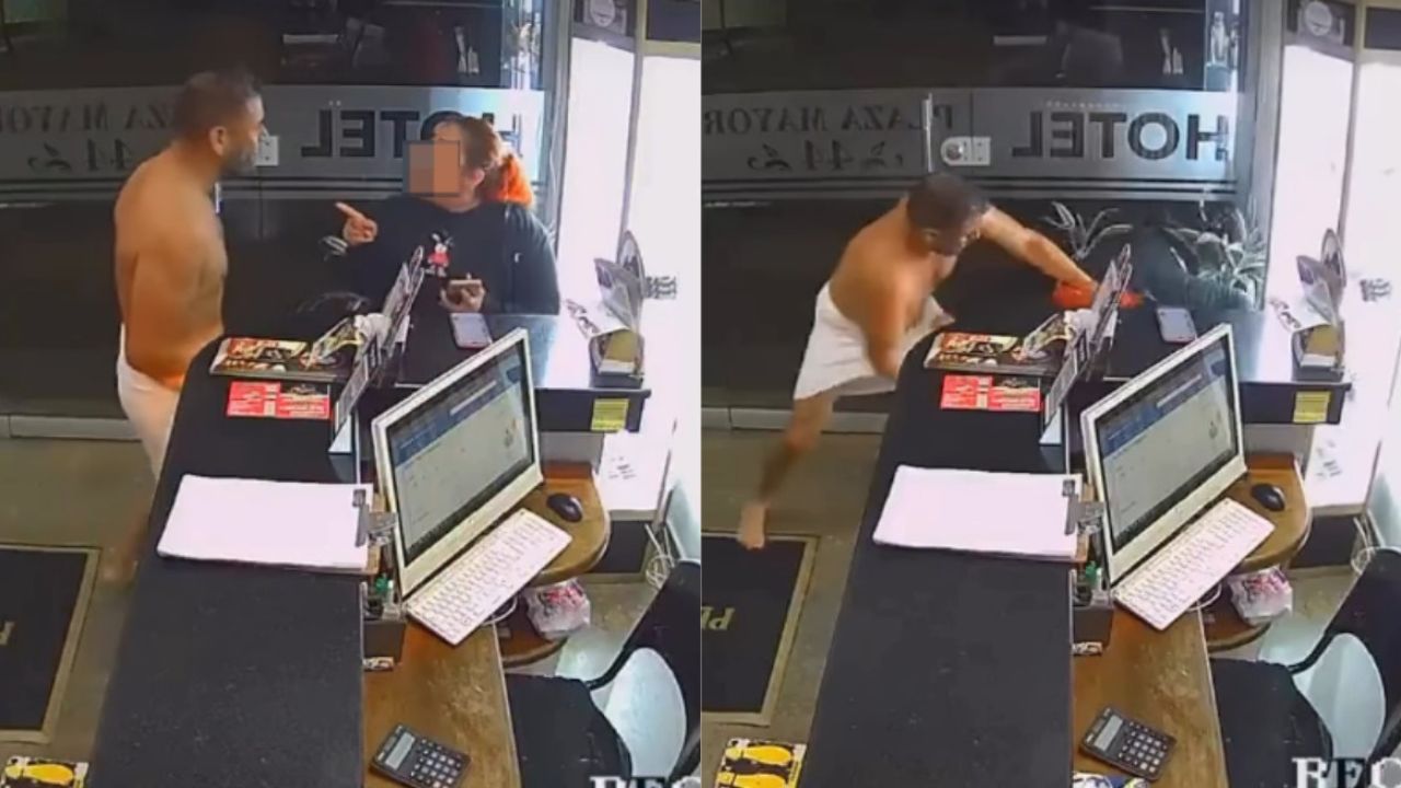 Imagen principal de Vídeo: Huésped de hotel dio golpiza a empleada que no quiso entrar a su habitación