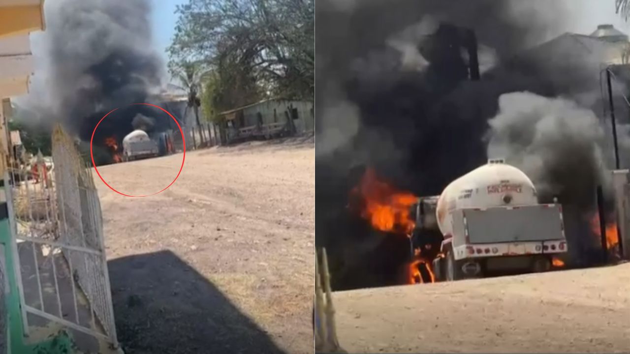Imagen de Incendio de cisterna de combustible deja cinco heridos en Olancho